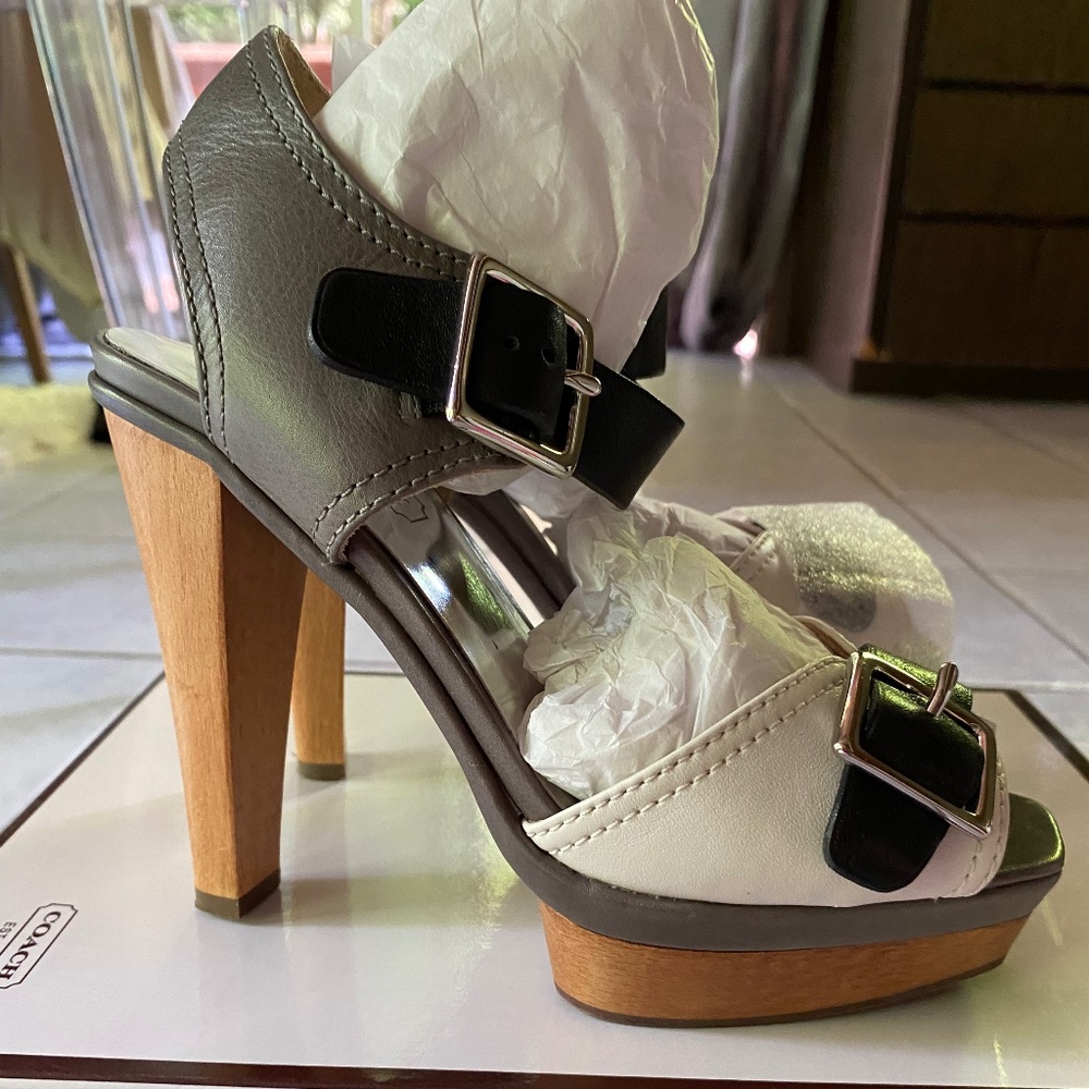 EUC Coach Annissa Women's Platform Sandals Size 5.5